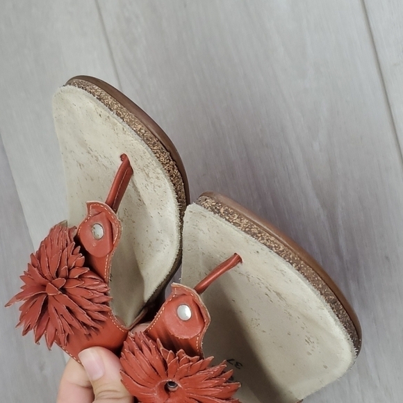 Mephisto Womens Air Relax Comfort Sandals Flip Flop shoes sz 37 US 7 - Picture 3 of 10